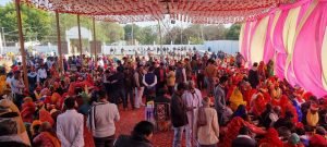 सामूहिक विवाह में कुल 48 जोड़ों ने पूरी की शादी रश्म