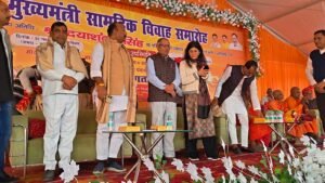 प्रतापगढ़ में मुख्यमंत्री सामूहिक विवाह समारोह सम्पन्न | दर्जनों जोड़ों ने लिए सात फेरे